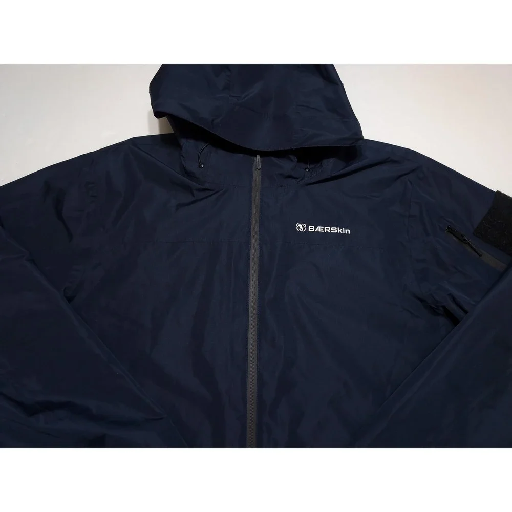 BAERSKIN Tactical Waterproof Rain Jacket 3496504 Dark Navy Blue Men's XL